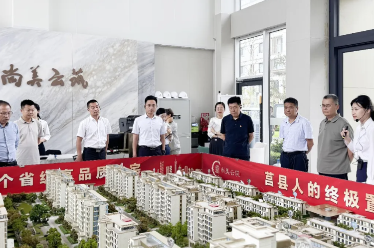 品质共鉴，同启新程——史丹利房地产公司走进安居集团参观交流